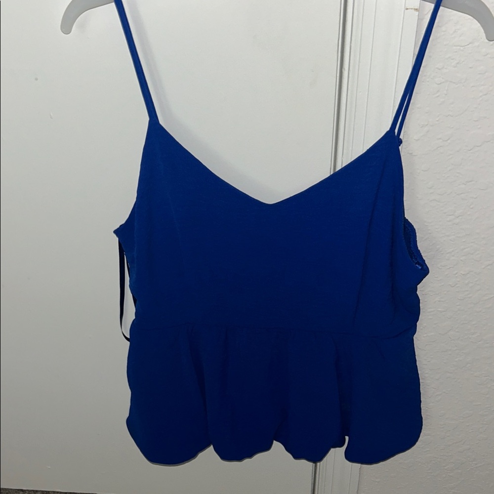 Elegant Royal Blue Women's Camisole by [Brand]